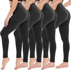4-piece Yoga Pants  Without Pockets