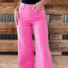 3D Digital Printing Female Bell-bottom Pants