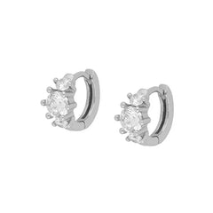 European And American Zircon Ear Clip Eardrops Hours Ear Ring UniqueTrends
