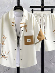 New Chinese Style National Style Men's Summer Short