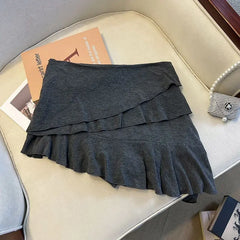 Women's Versatile Design Irregular Ribbon Skirt UniqueTrends