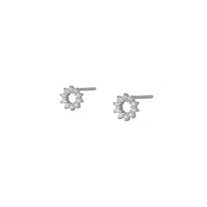 European And American Zircon Ear Clip Eardrops Hours Ear Ring UniqueTrends