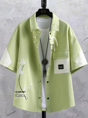 New Chinese Style National Style Men's Summer Short