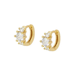 European And American Zircon Ear Clip Eardrops Hours Ear Ring UniqueTrends