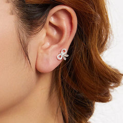 Single Bow Ear Clip Special Fashion Personality Daily UniqueTrends