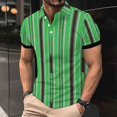 Fashion Casual Men's American Printed Short Sleeve UniqueTrends