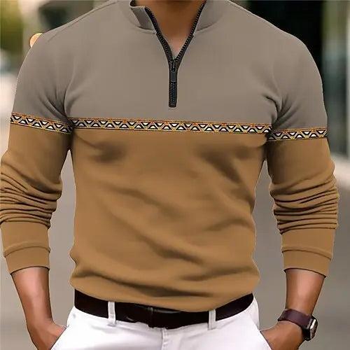 Autumn Men's Trendy Loose Lapel Sweater UniqueTrends