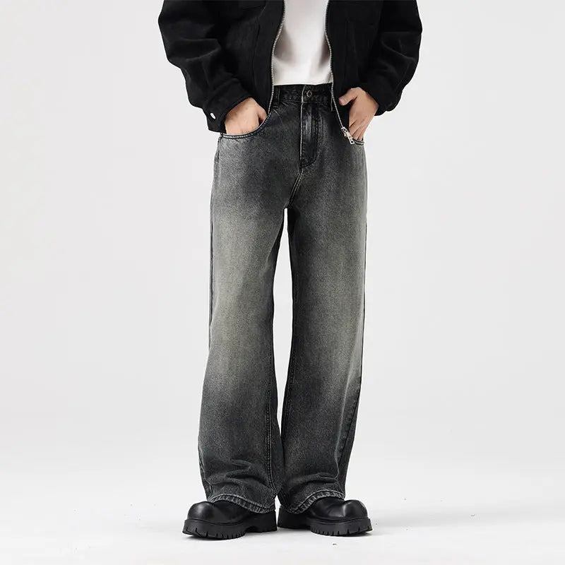 American Wide Leg Jeans For Men UniqueTrends