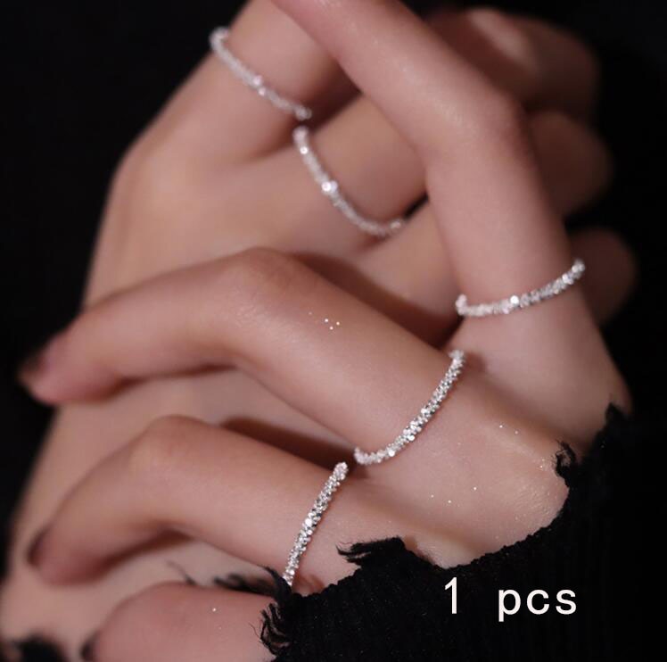 2022 New Silver Colour Sparkling Gypsophila Adjustable Bracelet & Bangle For Women Fine Fashion Jewelry Wedding Party Gift